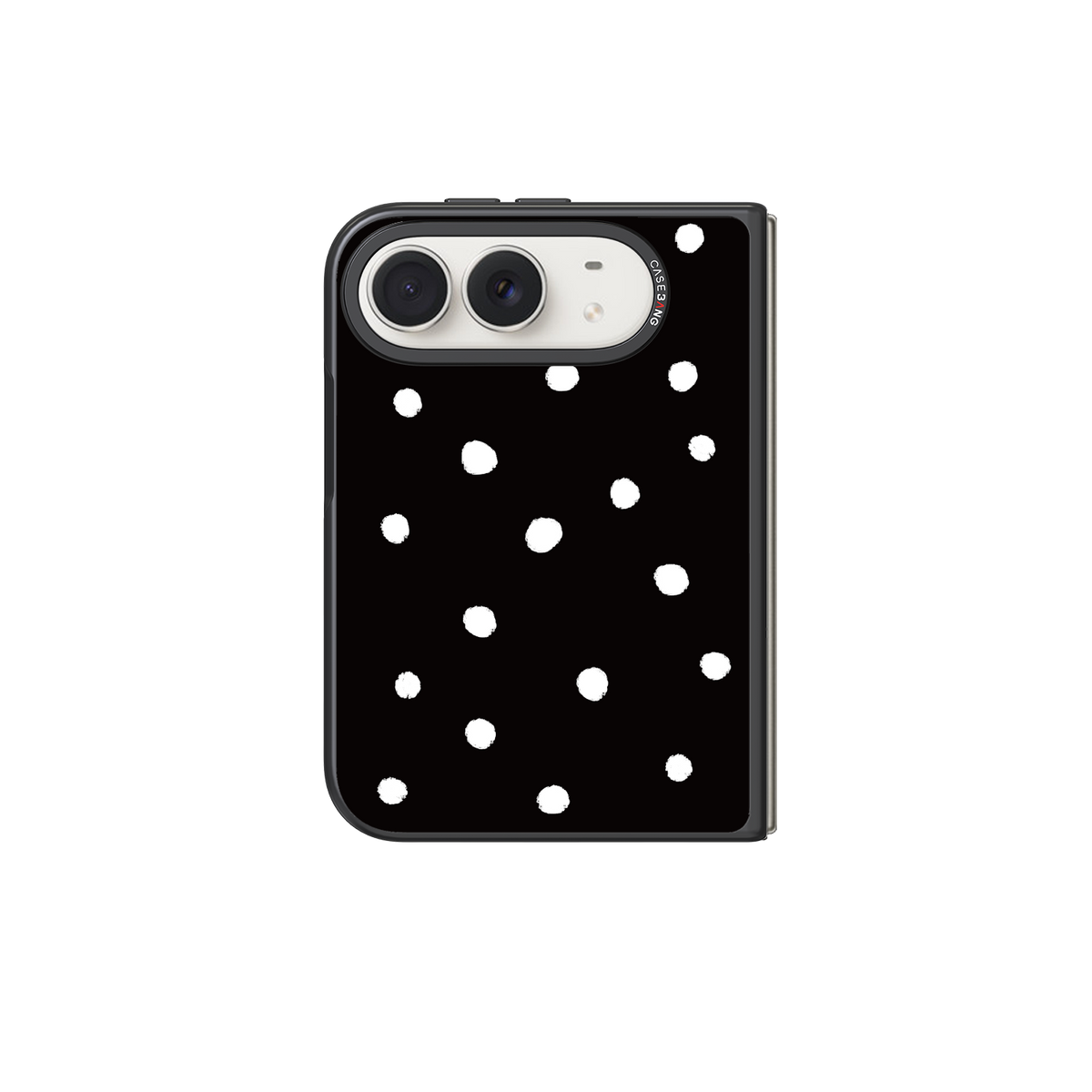 Black Polka Dots Snap-On Case – iPhone Duo Snap-On Cover