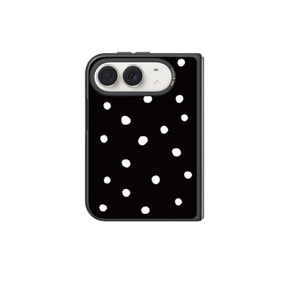 Black Polka Dots Snap-On Case – iPhone Duo Snap-On Cover