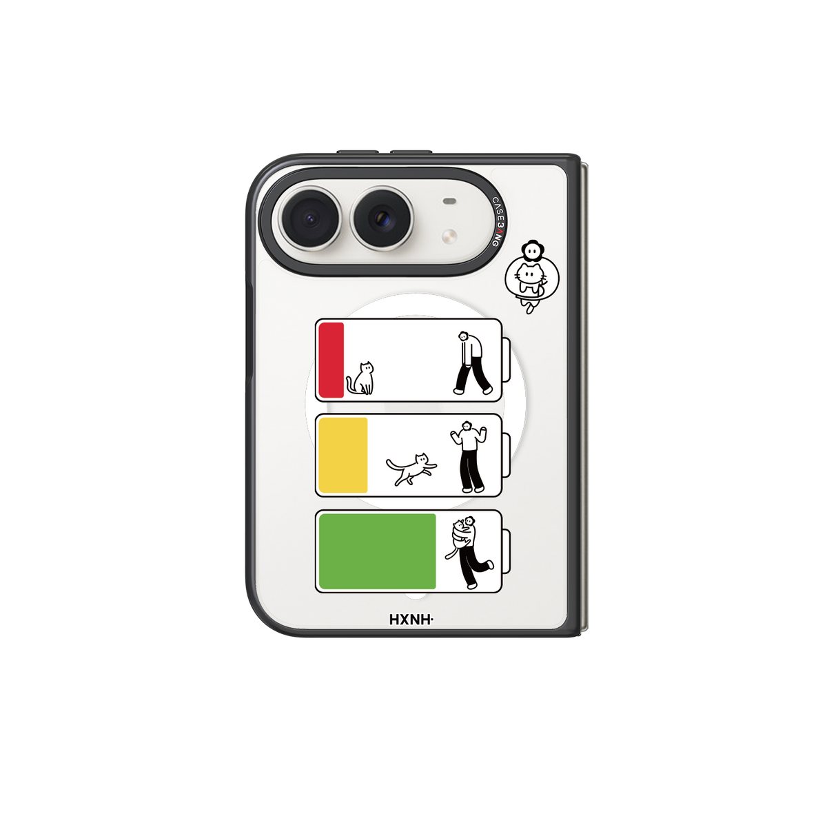His Cat Snap-On Case – iPhone Duo Snap-On Cover