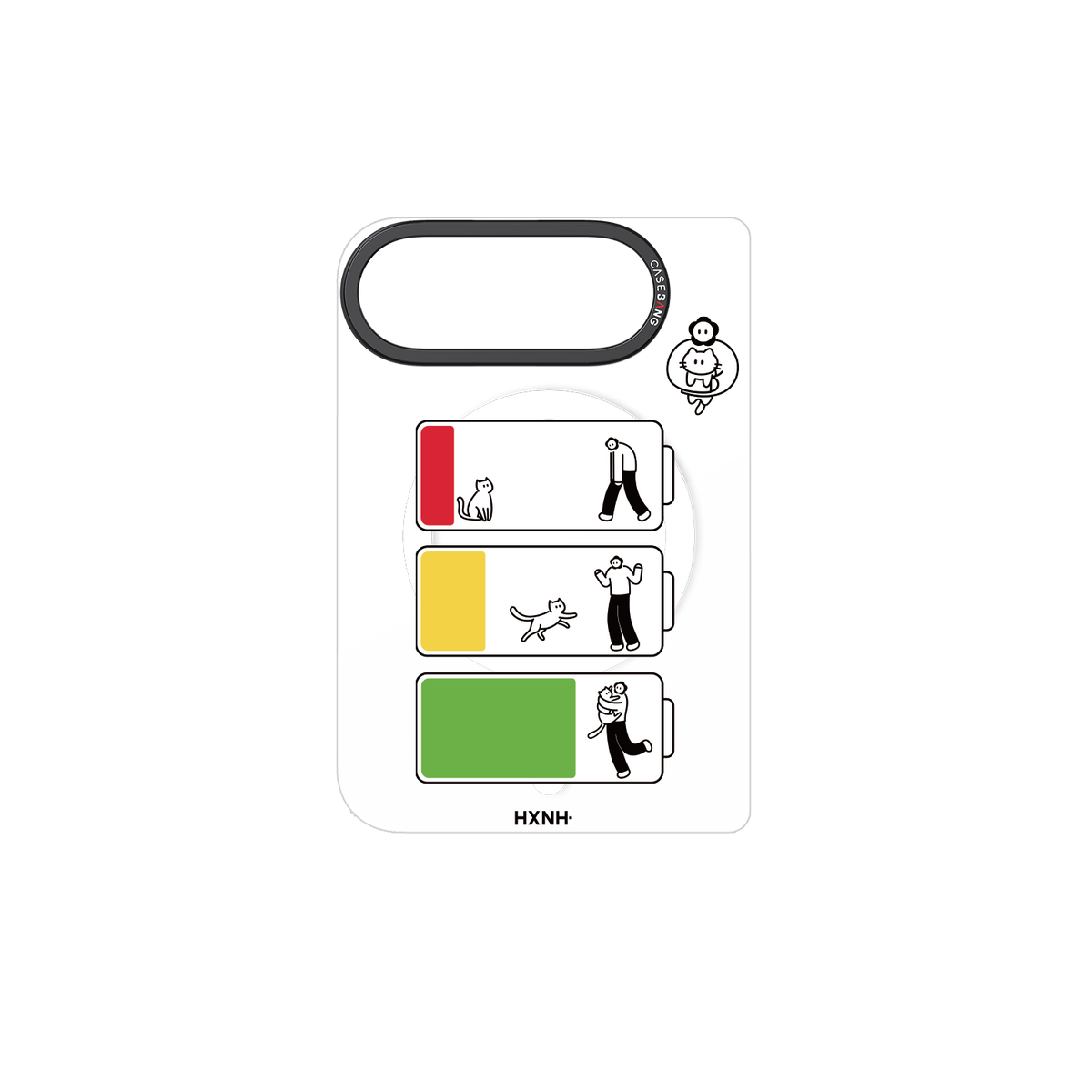 His Cat iPhone Duo Snap-On Cover