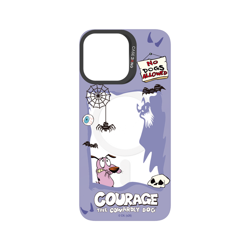 Haunted House Courage iPhone 14 Pro Max Snap-On Cover (C.K.BG.AP.H0.B058)