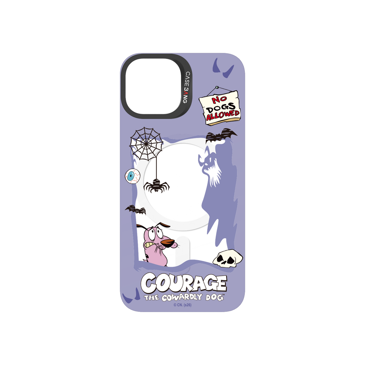 Haunted House Courage iPhone 15 Snap-On Cover (C.K.BG.AP.H0.B059)