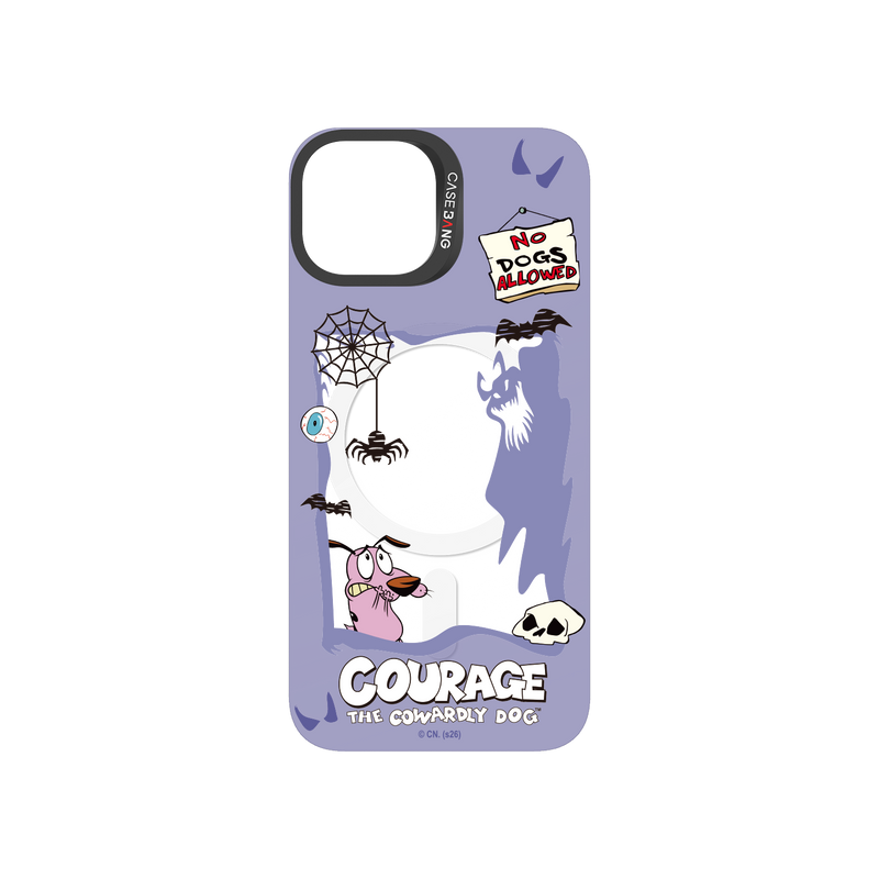 Haunted House Courage iPhone 15 Snap-On Cover (C.K.BG.AP.H0.B059)