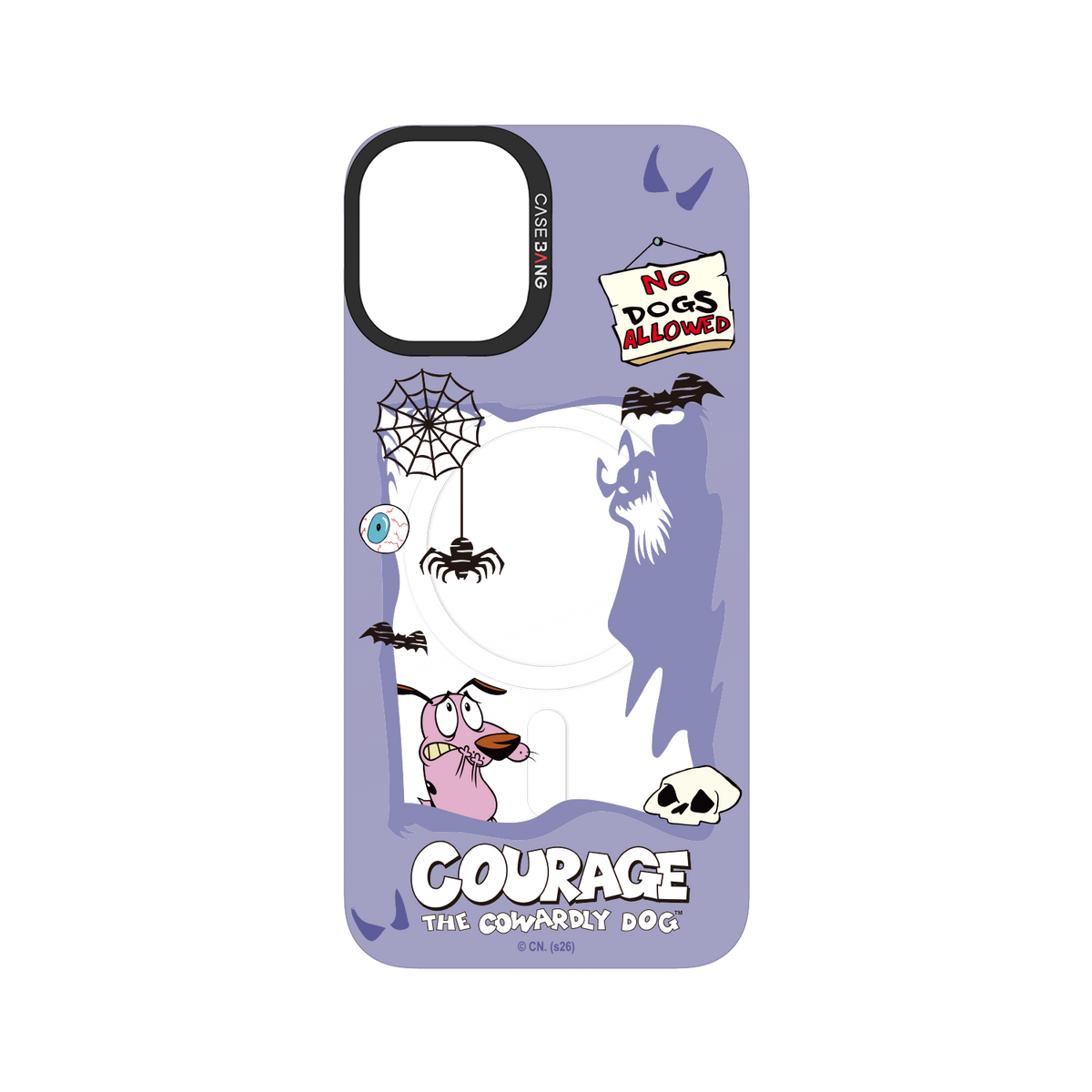 Haunted House Courage iPhone 16 Plus Snap-On Cover (C.K.BG.AP.H0.B064)