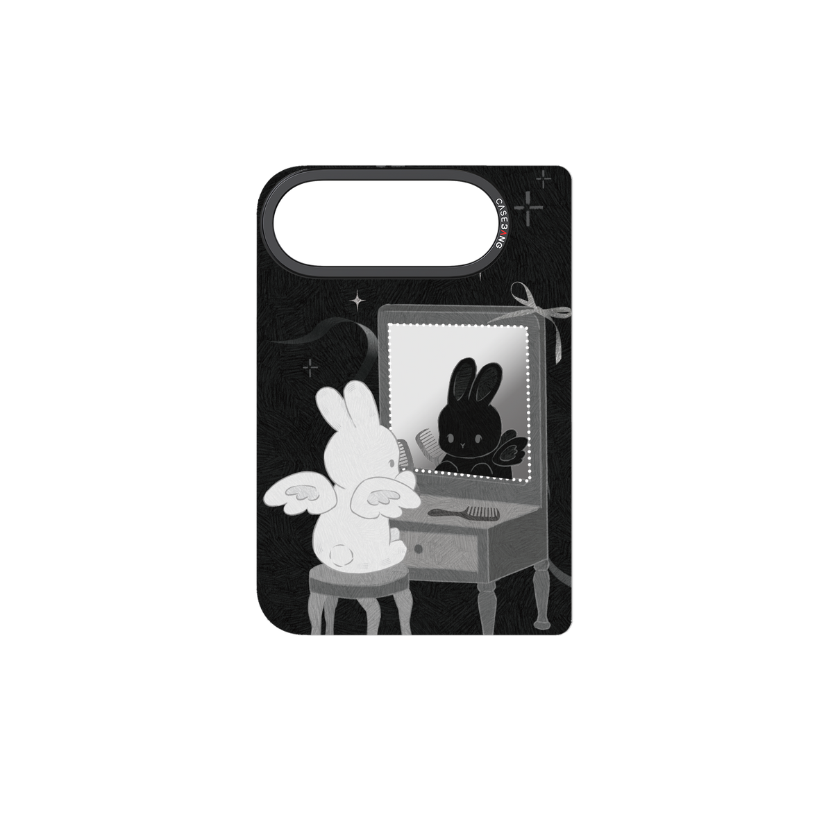 Mirror Angel iPhone Duo Snap-On Cover