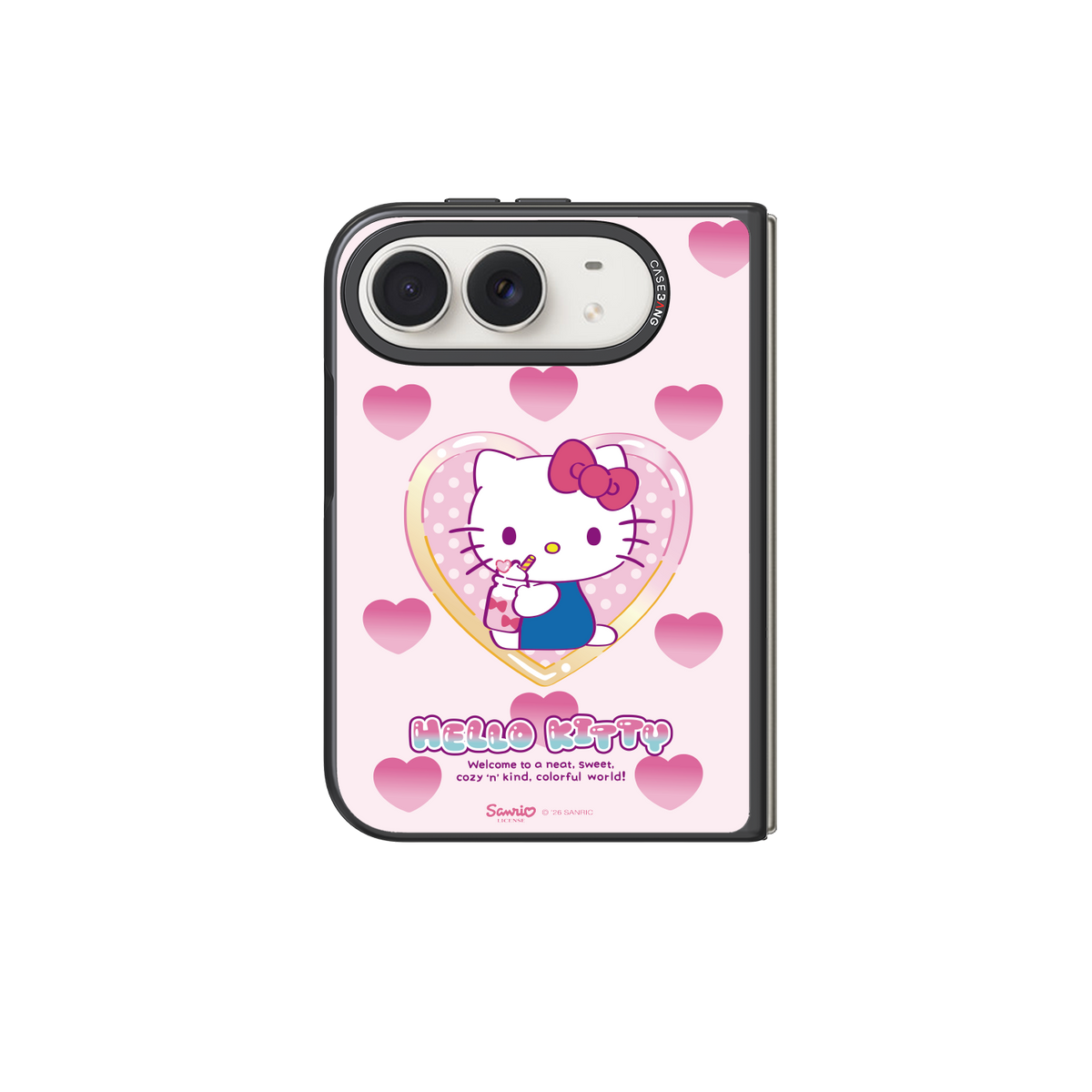 Kitty In Love Snap-On Cover - iPhone Duo