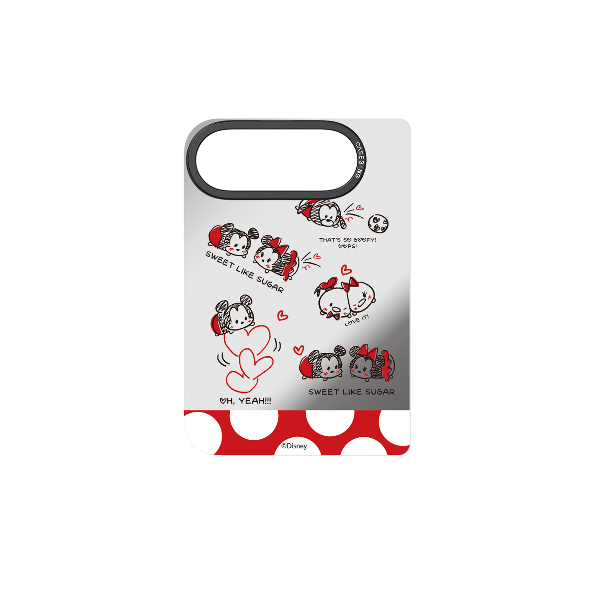 Mickey& Minnie Polka Love iPhone Duo Snap-On Cover