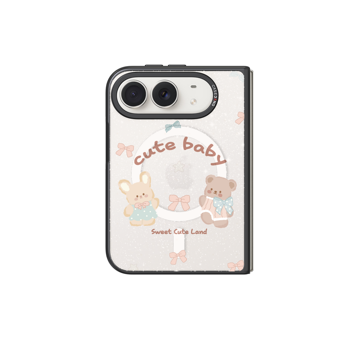 Rabbit And Bear Snap-On Case – iPhone Duo Snap-On Cover