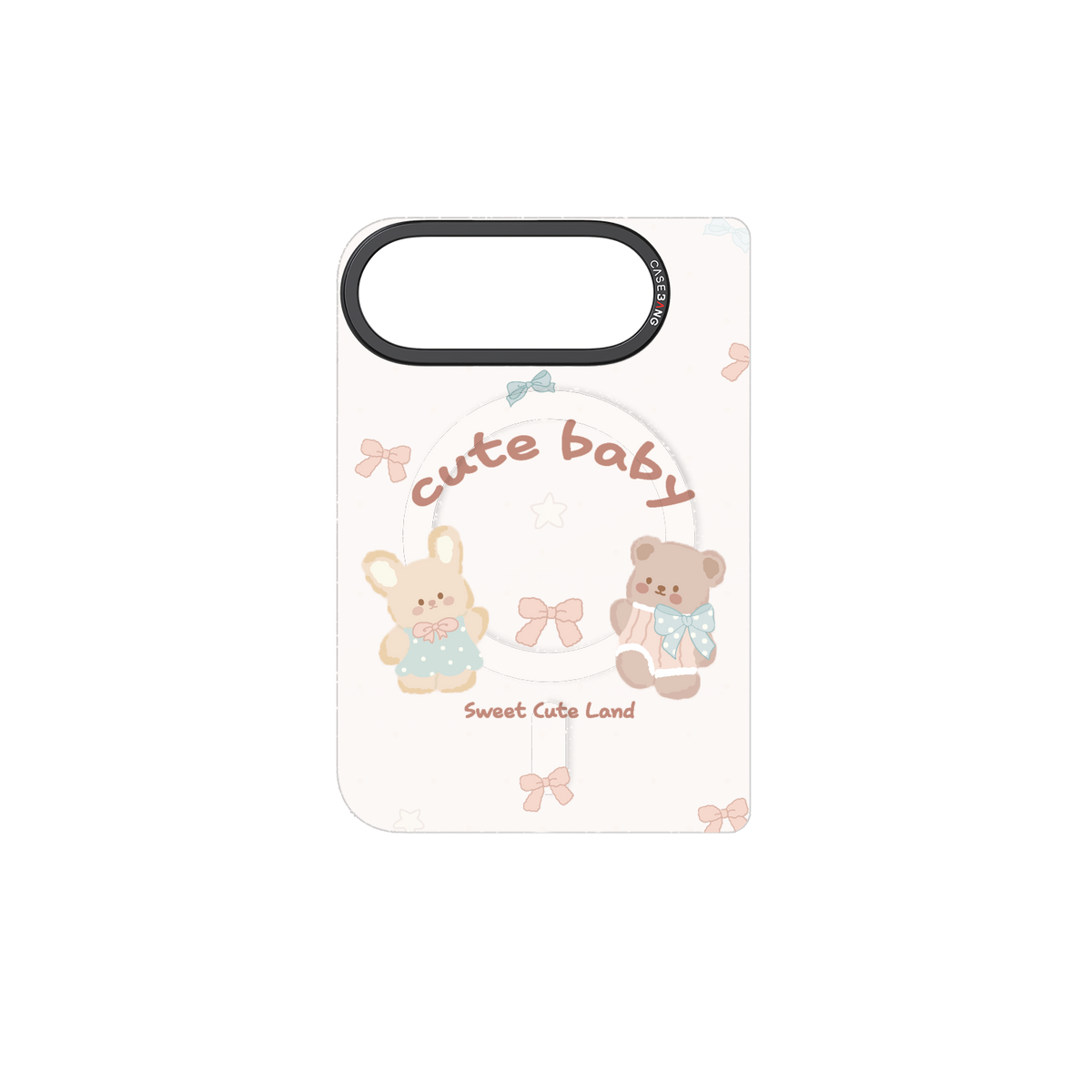 Rabbit And Bear iPhone Duo Snap-On Cover