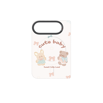 Rabbit And Bear iPhone Duo Snap-On Cover