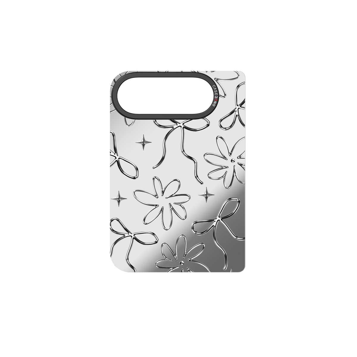 Empty Silvery iPhone Duo Snap-On Cover