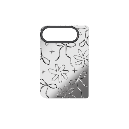 Empty Silvery iPhone Duo Snap-On Cover