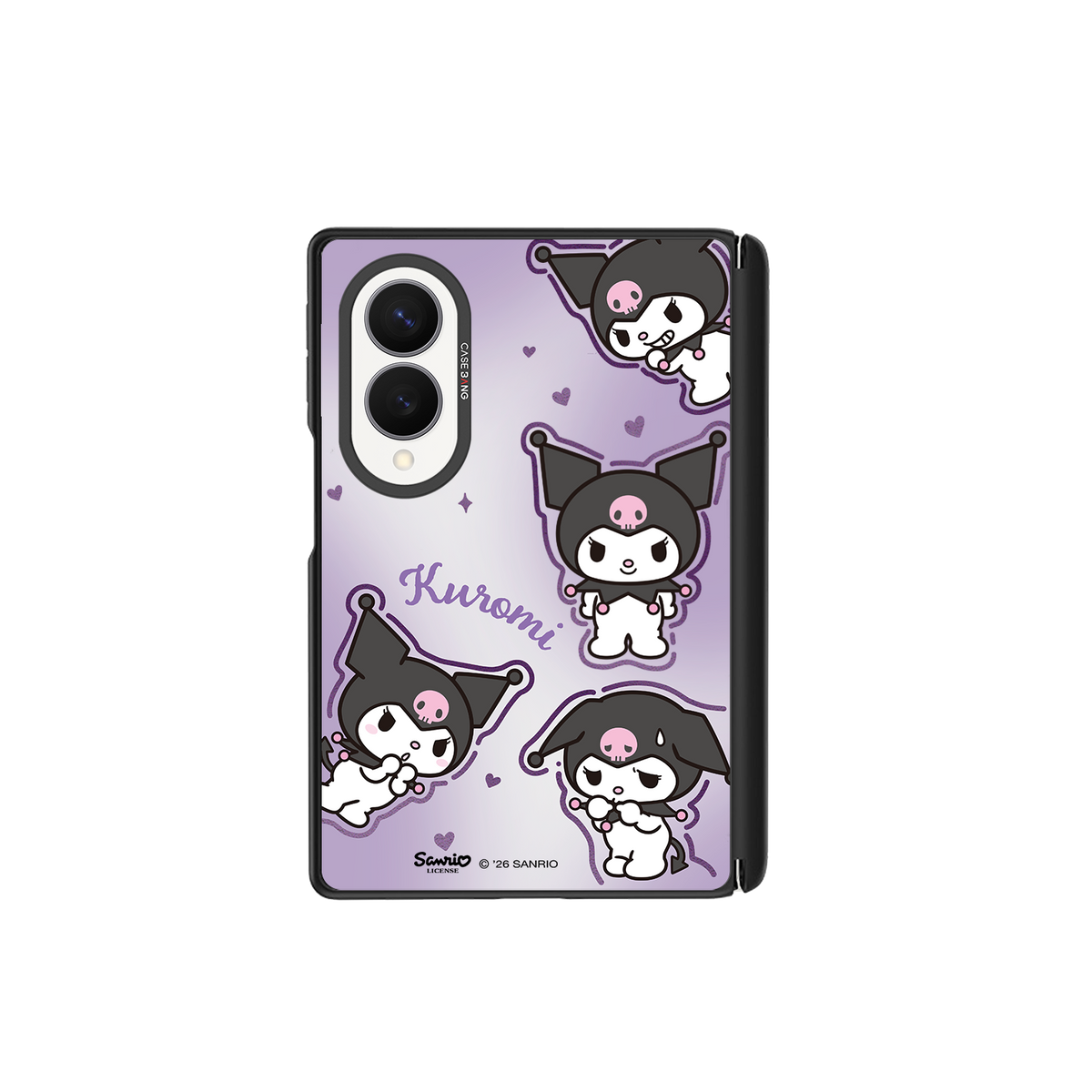 Soft Purple Kuromi Galaxy Z Fold8