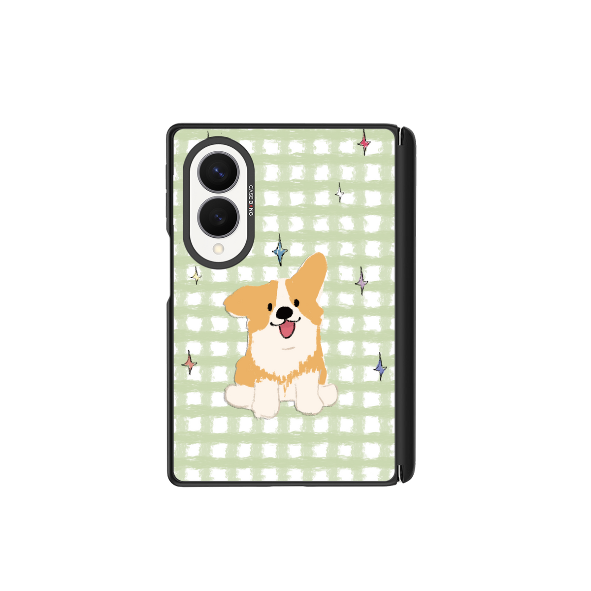 Playful Puppy Galaxy Z Fold8