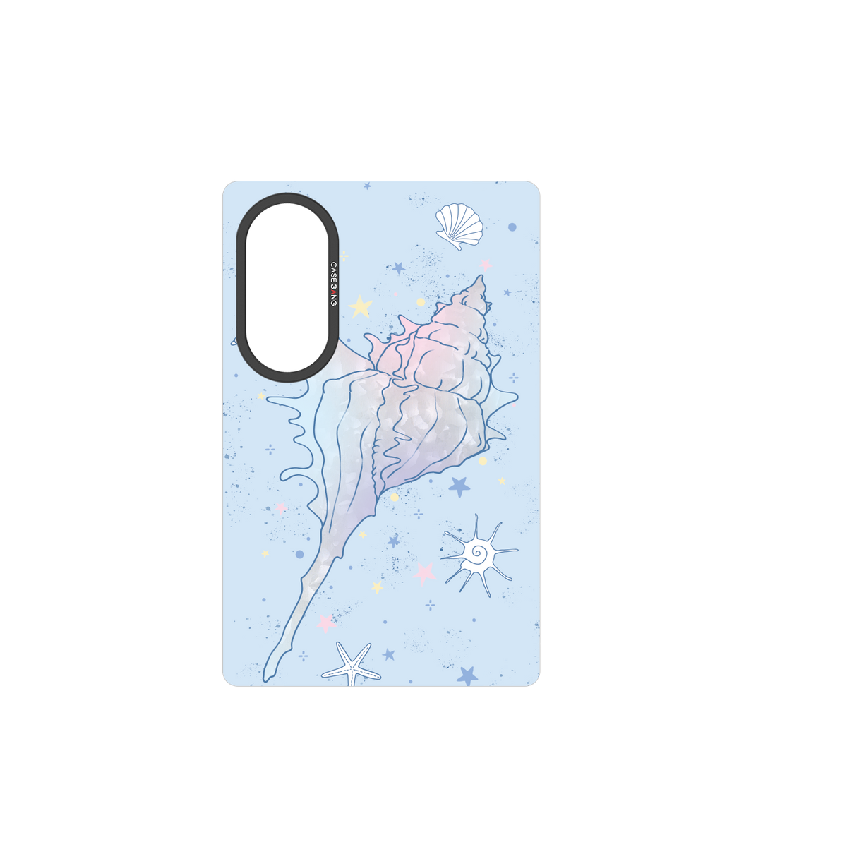 Spiral Conch Galaxy Z Fold8 Snap-On Cover