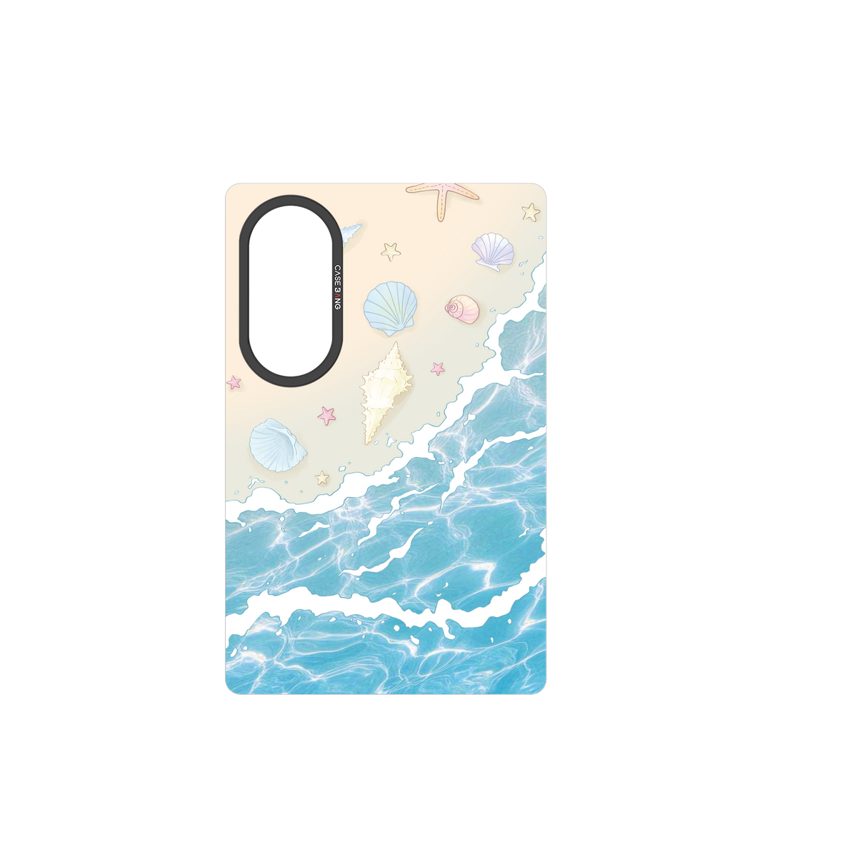 Ocean Waves Galaxy Z Fold8 Snap-On Cover