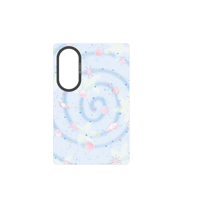 Swirly Shells Galaxy Z Fold8 Snap-On Cover