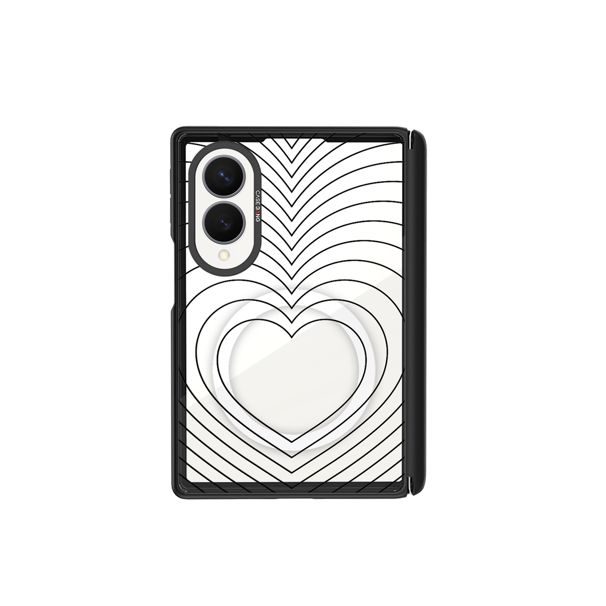 Concentric Heart Galaxy Z Fold8