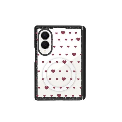 Red Heart Galaxy Z Fold8