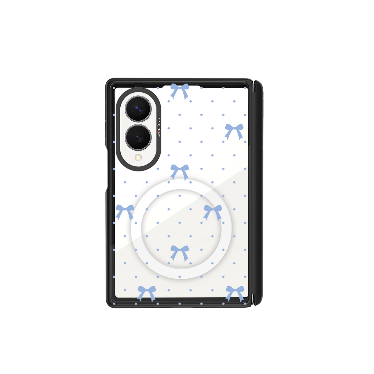 Blue Bow Galaxy Z Fold8