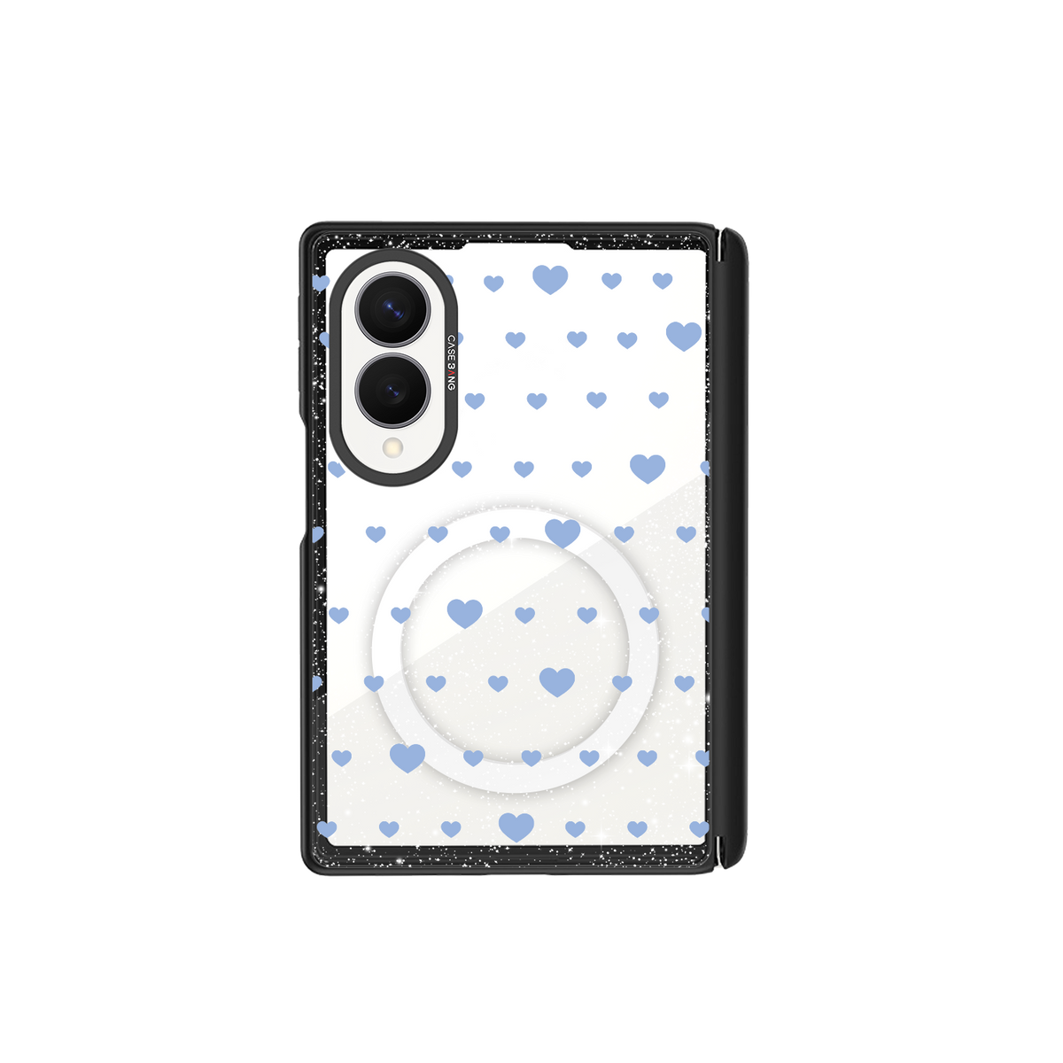 Blue Heart Galaxy Z Fold8