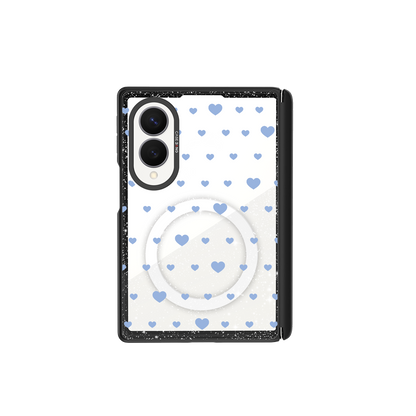 Blue Heart Galaxy Z Fold8