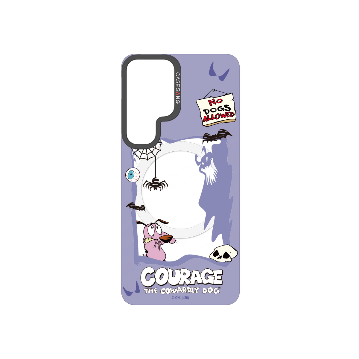 Haunted House Courage Galaxy S24 Snap-On Cover (C.K.BG.SA.H0.B040)
