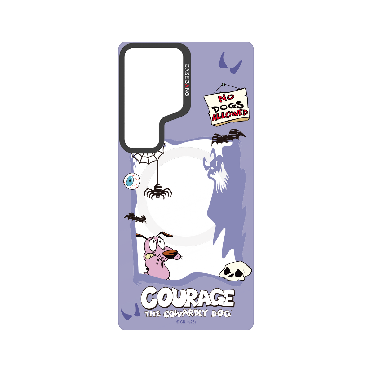 Haunted House Courage Galaxy S24 Ultra Snap-On Cover (C.K.BG.SA.H0.B042)
