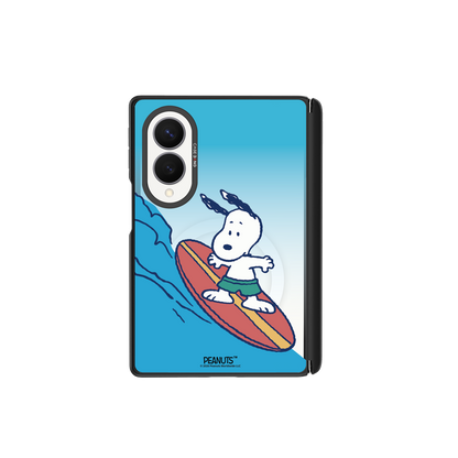 Galaxy Z Fold8 Snoopy Surf Ride Back Cover