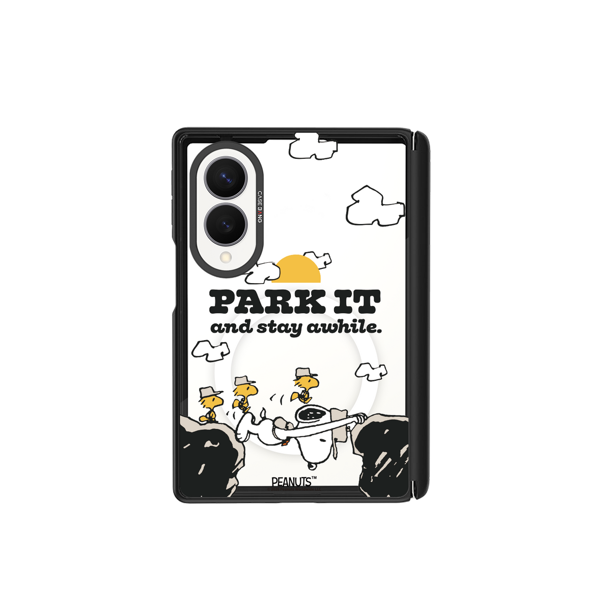 Galaxy Z Fold8 Snoopy Park Day Back Cover