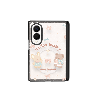 Rabbit And Bear Galaxy Z Fold8