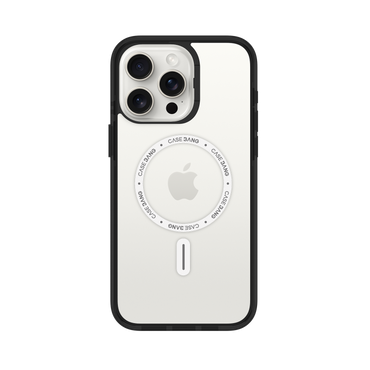 ImagiSnap Snap-On Base Case — iPhone 15 Pro Max / Clear Black — C.K.CA.AP.KT.BK62