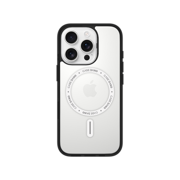 ImagiSnap Snap-On Base Case — iPhone 16 Pro / Clear Black — C.K.CA.AP.KT.BK65
