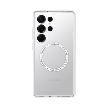 ImagiSnap Snap-On Base Case — Samsung S25 Ultra / Clear White — C.K.CA.SA.KT.WE45
