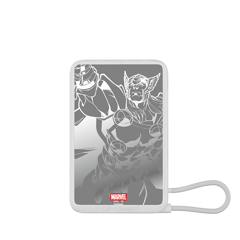 Avengers Power Bank Build-in Cable