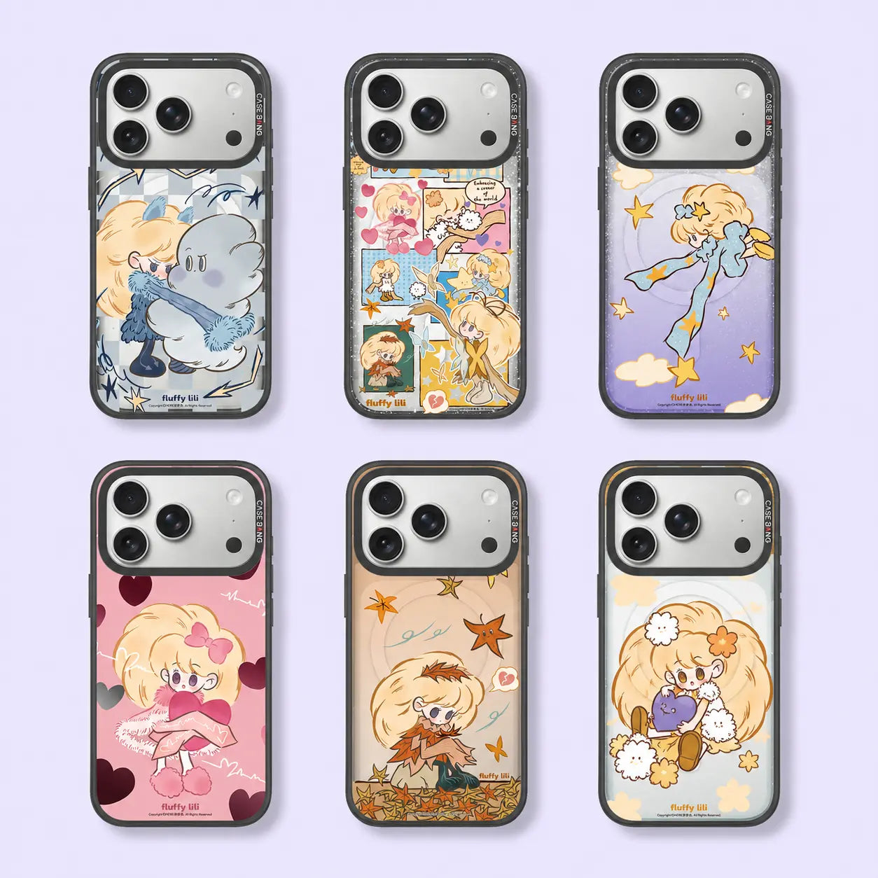 Fluffy Lili Snap-On Phone Case Cover