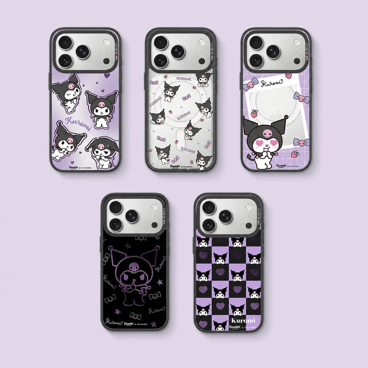 Kuromi Snap-On Phone Case