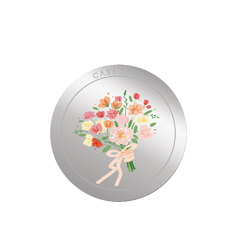 A Bunch of Flowers MagSafe grip stand back cover