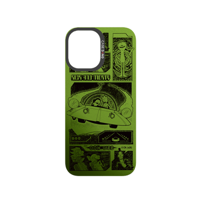 Green Print Snap-On Phone Case