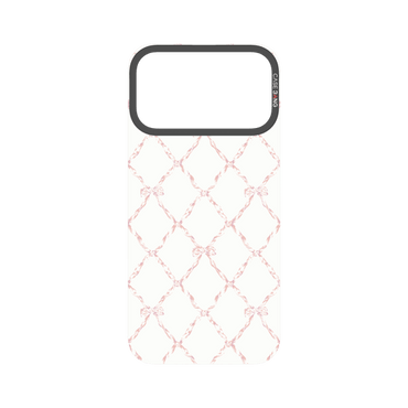 Plaid Bow Snap-On Phone Case