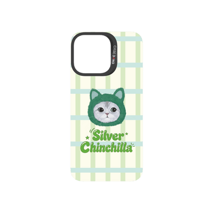 Silver Chinchilla Snap-On Phone Case