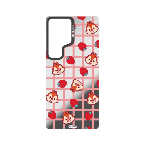 Strawberry Grid Chip Snap-On Phone Case
