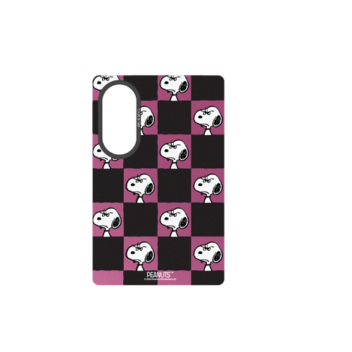 Snoopy Checkerboard Snap-On Phone Case