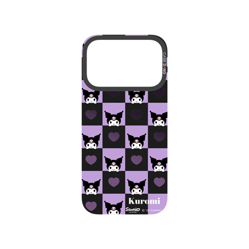 Kuromi Checkerboard Snap-On Phone Case