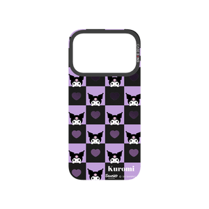 Kuromi Checkerboard Snap-On Phone Case
