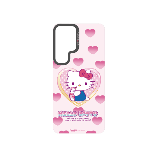Kitty In Love snap-on phone case cover for Samsung S24 – Sanrio Hello Kitty | CaseBang