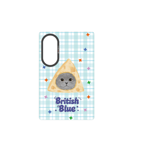 British Blue Snap-On Phone Case
