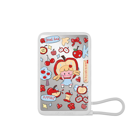 Adoudou Good Luck Apple power bank built in cable