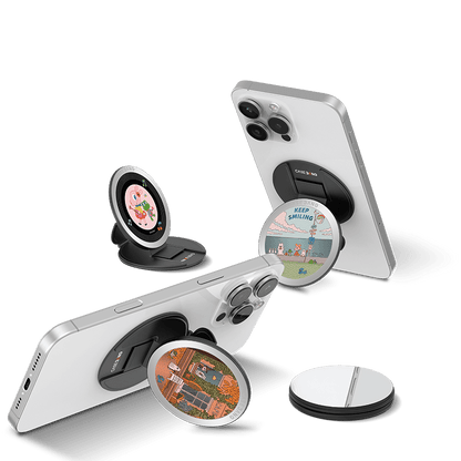 Afternoon Sunshine MagSafe Grip Stand - CaseBangMagsafe Grip StandCaseBangBase Stand + Back Cover