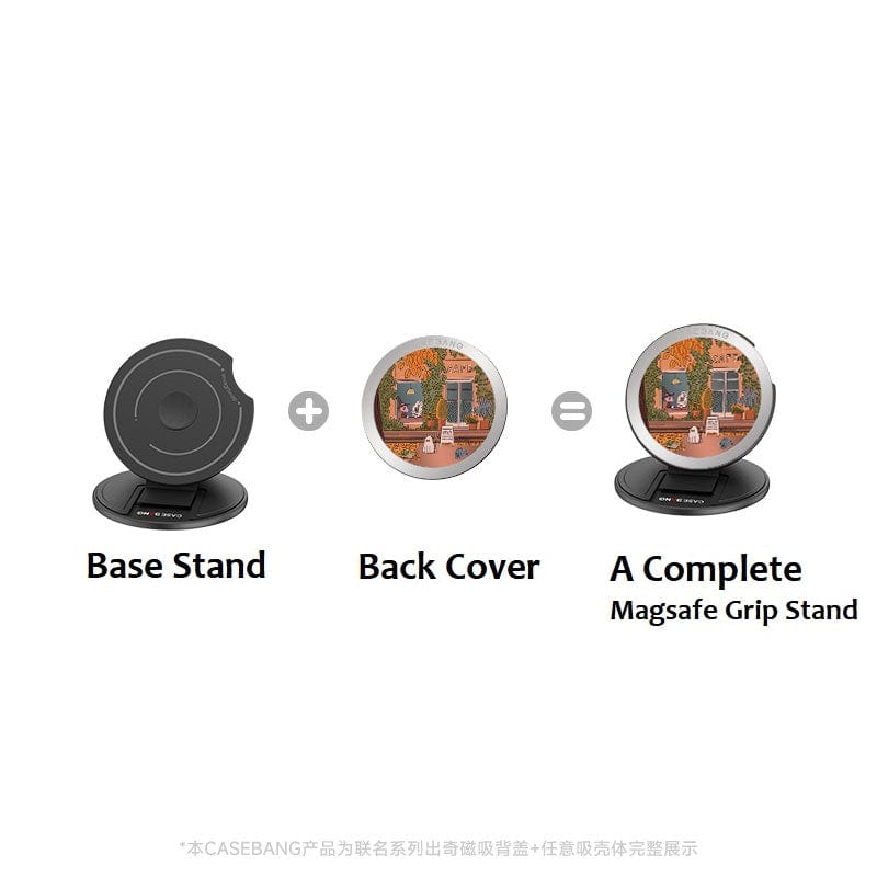 Afternoon Sunshine MagSafe Grip Stand - CaseBangMagsafe Grip StandCaseBangBase Stand + Back Cover